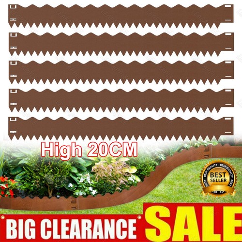 20cm corten steel lawn - steel,