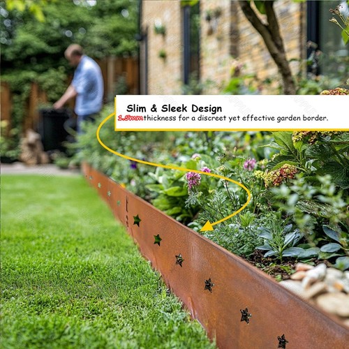 Metal garden edging - metal,