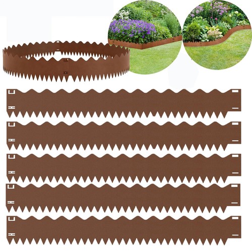 20cm corten steel - corten, lawn