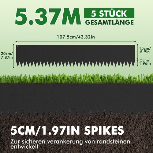Metal garden edging corten - metal,