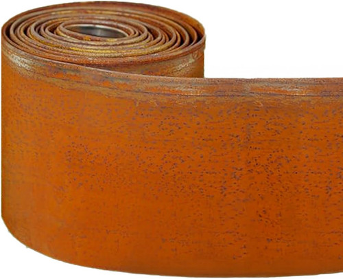 Corten steel metal lawn - corten,
