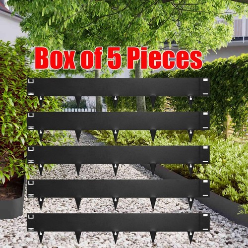 20cm corten steel lawn - 5m, x