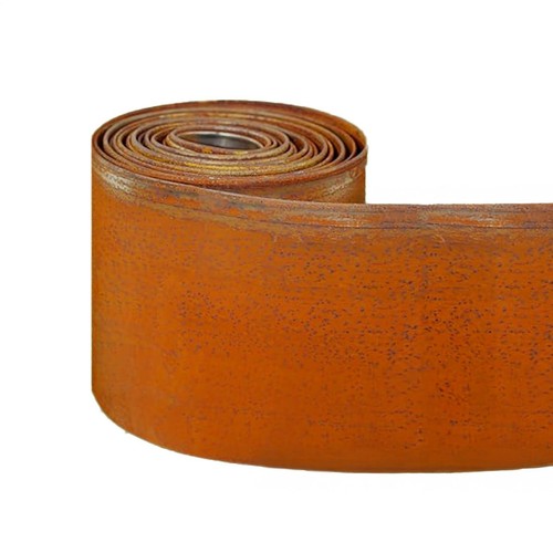 Corten steel metal lawn - corten,