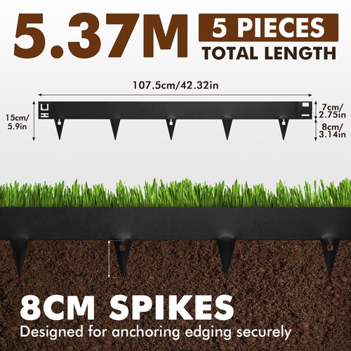 Metal garden edging - edging, corten