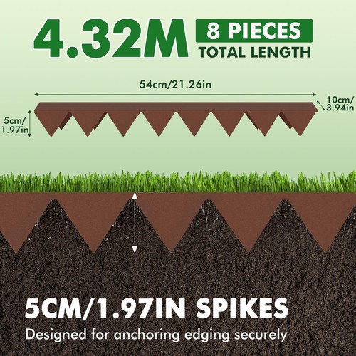 Corten garden lawn edging - garden,