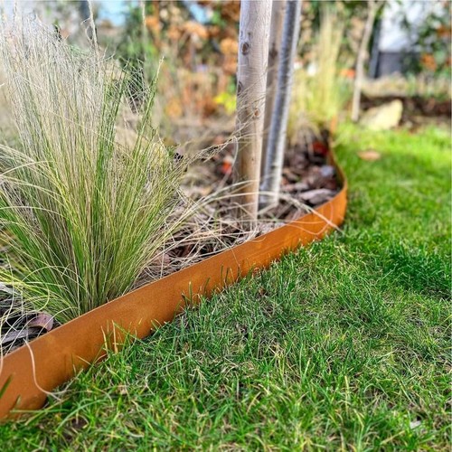 Metal garden edging corten - garden,
