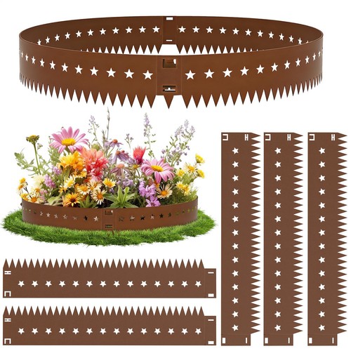 Metal garden edging corten - garden,