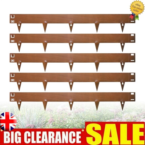Corten steel lawn edging - corten,