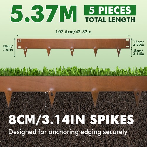 Corten garden lawn - garden,