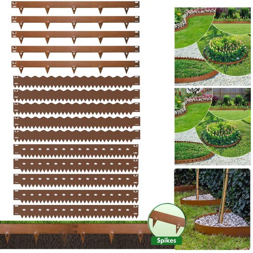 Galvanised steel lawn - 5x, 1m