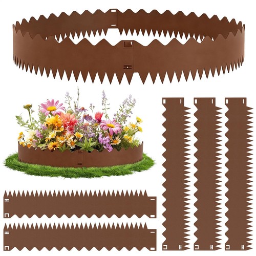 Metal garden edging corten - metal,