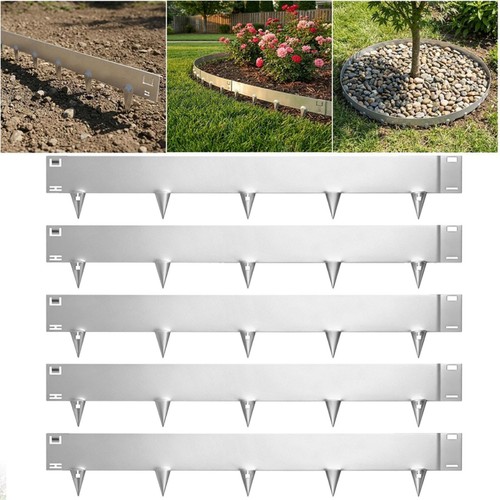 5mx20cm metal garden edging - 5mx20cm,